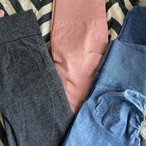 ALL 3. High waist leggings!